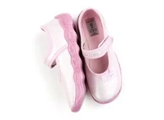 Superfit rosa/weiss hjemmesko/ballerina Bubble